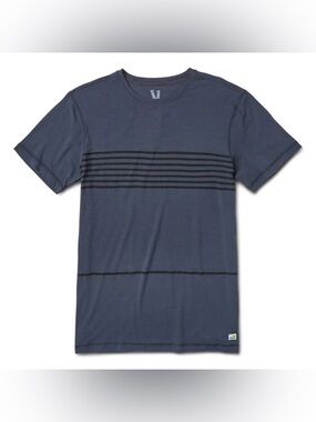 Vuori | Tuvalu Tee | Blue/Grey | Men’s Size Medium